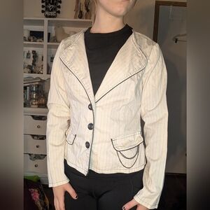 Y2K vintage Abbey Avril Lavigne Alice in wonderland Disney medium womens jacket